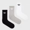 Κάλτσες Adidas Originals (3-pack) άσπρο