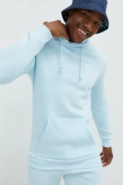 Ανδρικά Χωρίς φερμουάρ Μπλούζα Adidas Originals χλωμό λευκό