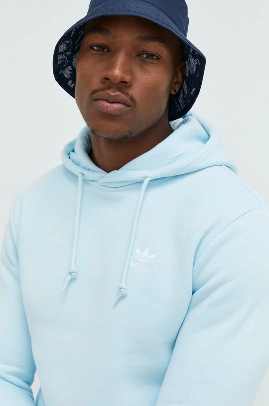 Ανδρικά Χωρίς φερμουάρ Μπλούζα Adidas Originals χλωμό λευκό - Image 4