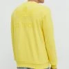 Ανδρικά Χωρίς φερμουάρ Βαμβακερή μπλούζα Adidas Originals κίτρινο,