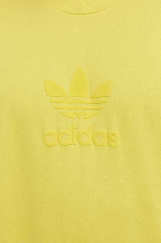 Ανδρικά Χωρίς φερμουάρ Βαμβακερή μπλούζα Adidas Originals κίτρινο, - Image 5