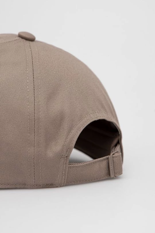 Jockey Βαμβακερό καπέλο Adidas Originals μπεζ - Image 3