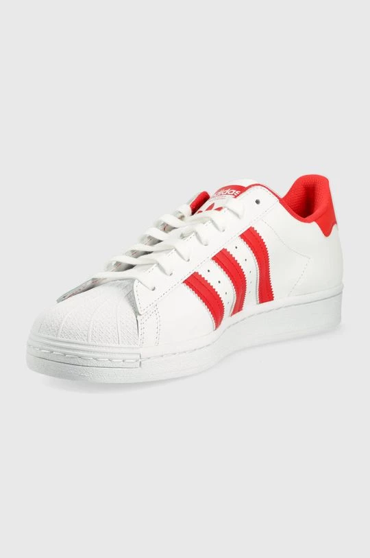 Ανδρικά Sneakers Δερμάτινα παπούτσια Adidas Originals Superstar κόκκινο - Image 3