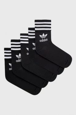 Κάλτσες Adidas Originals (5-Pack) μαύρο