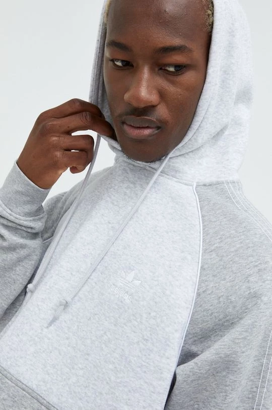 Ανδρικά Χωρίς φερμουάρ Μπλούζα Adidas Originals γκρι, - Image 4