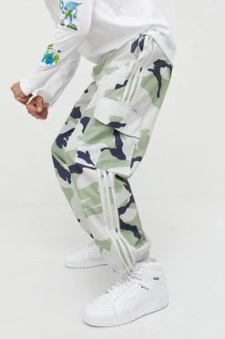 Ανδρικά Παντελόνια φόρμας Παντελόνι φόρμας Adidas Originals πράσινο