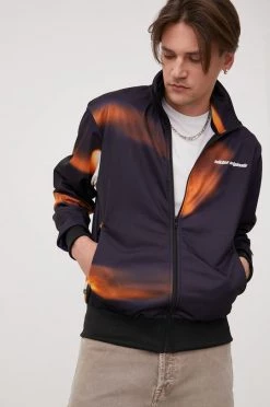 Ανδρικά Με φερμουάρ Μπλούζα Adidas Originals μαύρο,