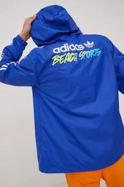 Ανδρικά Κοντά μπουφάν Μπουφάν Adidas Originals μπλε