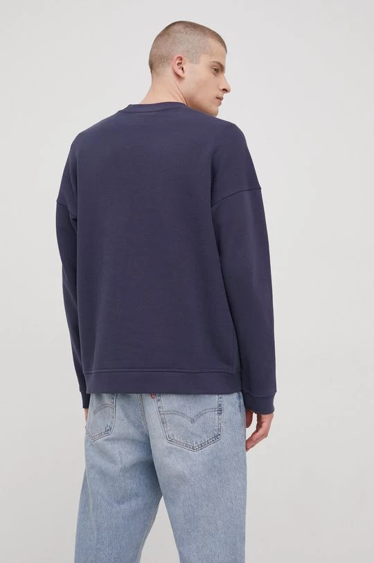 Ανδρικά Χωρίς φερμουάρ Βαμβακερή μπλούζα Adidas Originals Adicolor μοβ - Image 3