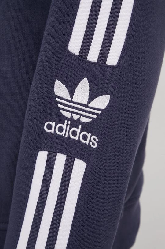Ανδρικά Χωρίς φερμουάρ Βαμβακερή μπλούζα Adidas Originals Adicolor μοβ - Image 5