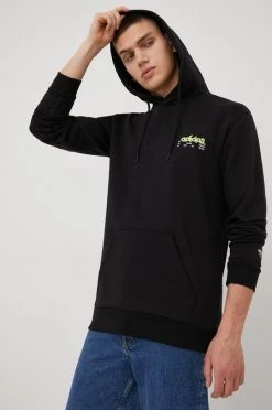 Ανδρικά Με φερμουάρ Μπλούζα Adidas Originals μαύρο,