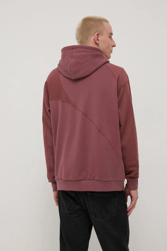 Ανδρικά Χωρίς φερμουάρ Μπλούζα Adidas Originals Adicolor χρώμα: μοβ - Image 3