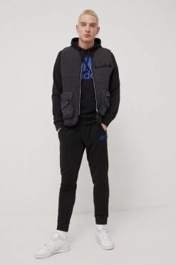 Ανδρικά Γιλέκα Αμάνικο μπουφάν Adidas Originals χρώμα: μαύρο