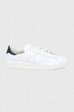 Ανδρικά Sneakers Adidas Originals - Δερμάτινα παπούτσια Earlham Adidas Originals - Δερμάτινα παπούτσια Earlham λευκό