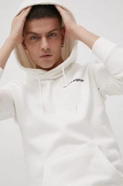 Ανδρικά Χωρίς φερμουάρ Μπλούζα Adidas Originals χρώμα: άσπρο