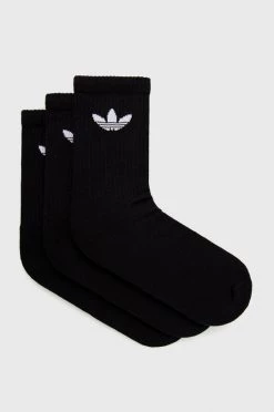 Κάλτσες Adidas Originals (3-pack) μαύρο