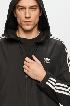 Ανδρικά Κοντά μπουφάν Adidas Originals - Μπουφάν μαύρο