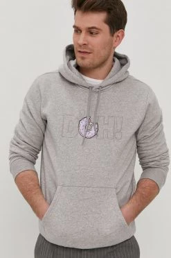 Ανδρικά Χωρίς φερμουάρ Μπλούζα Adidas Originals χρώμα: γκρι