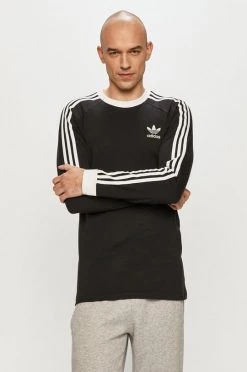 Ανδρικά Μακρυμάνικα Adidas Originals - Longsleeve μαύρο