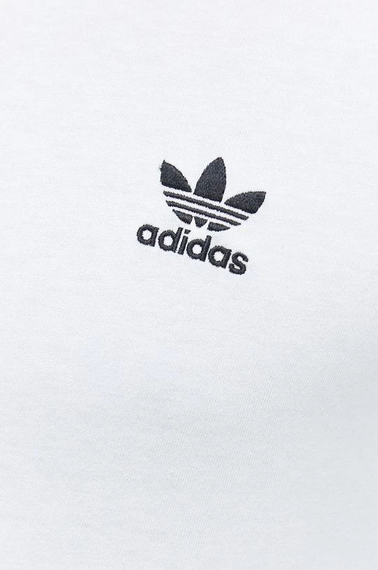 Ανδρικά Μπλουζάκια Βαμβακερό μπλουζάκι Adidas Originals άσπρο - Image 5