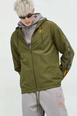 Ανδρικά Κοντά μπουφάν Μπουφάν Adidas Originals πράσινο,