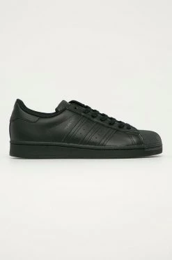 Ανδρικά Sneakers Adidas Originals - Δερμάτινα παπούτσια Superstar μαύρο