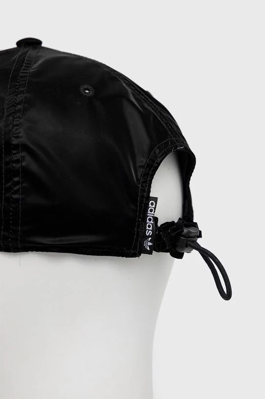 Jockey Καπέλο Adidas Originals μαύρο - Image 3