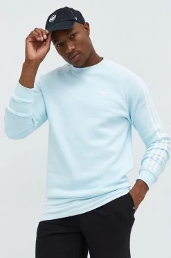 Ανδρικά Χωρίς φερμουάρ Μπλούζα Adidas Originals χλωμό λευκό