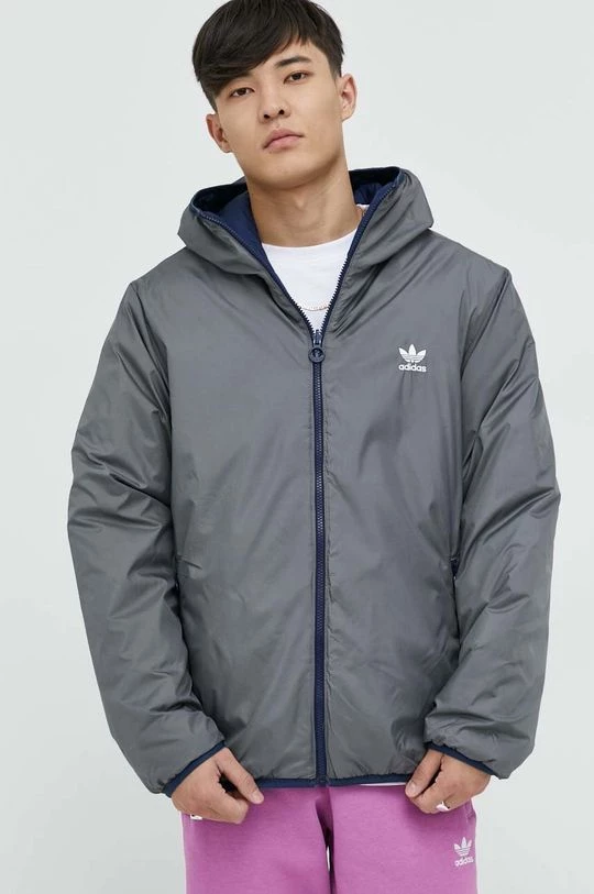 Ανδρικά Κοντά μπουφάν Μπουφάν Adidas Originals ναυτικό μπλε, - Image 2