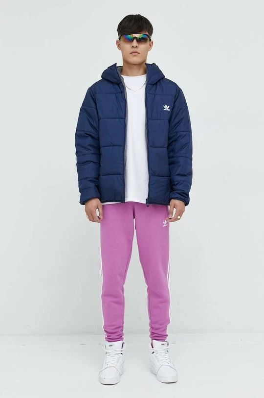 Ανδρικά Κοντά μπουφάν Μπουφάν Adidas Originals ναυτικό μπλε, - Image 3