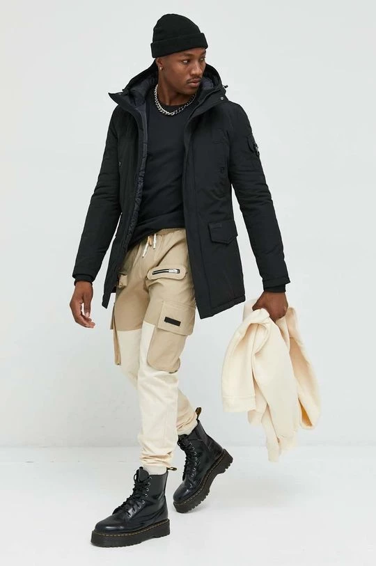 Ανδρικά Μακρυμάνικα Βαμβακερή μπλούζα με μακριά μανίκια Adidas Originals X Disney μαύρο - Image 2