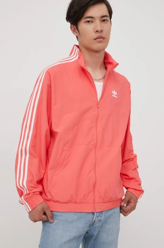 Ανδρικά Κοντά μπουφάν Μπουφάν Adidas Originals Adicolor πορτοκαλί