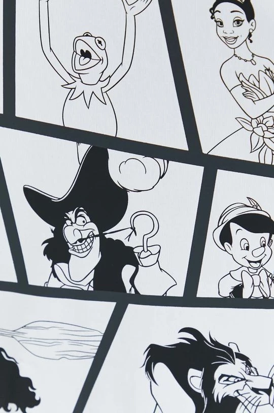 Ανδρικά Μακρυμάνικα Βαμβακερή μπλούζα με μακριά μανίκια Adidas Originals X Disney μαύρο - Image 5