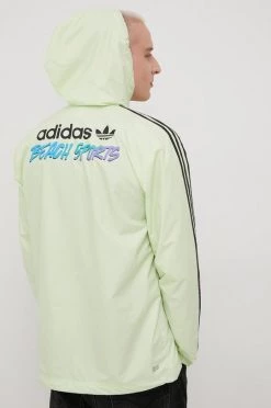 Ανδρικά Κοντά μπουφάν Μπουφάν Adidas Originals πράσινο,