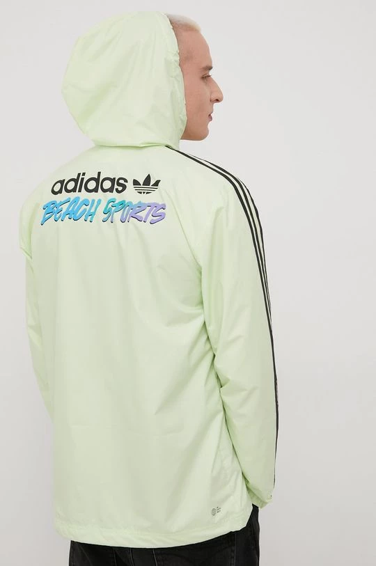 Ανδρικά Κοντά μπουφάν Μπουφάν Adidas Originals πράσινο,