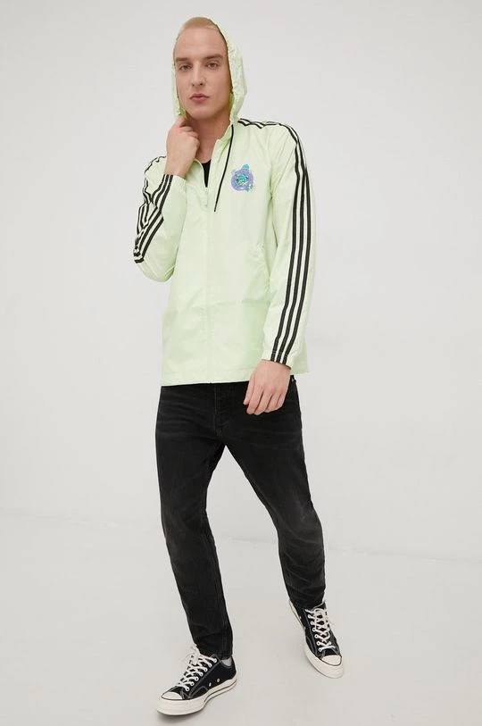 Ανδρικά Κοντά μπουφάν Μπουφάν Adidas Originals πράσινο, - Image 2