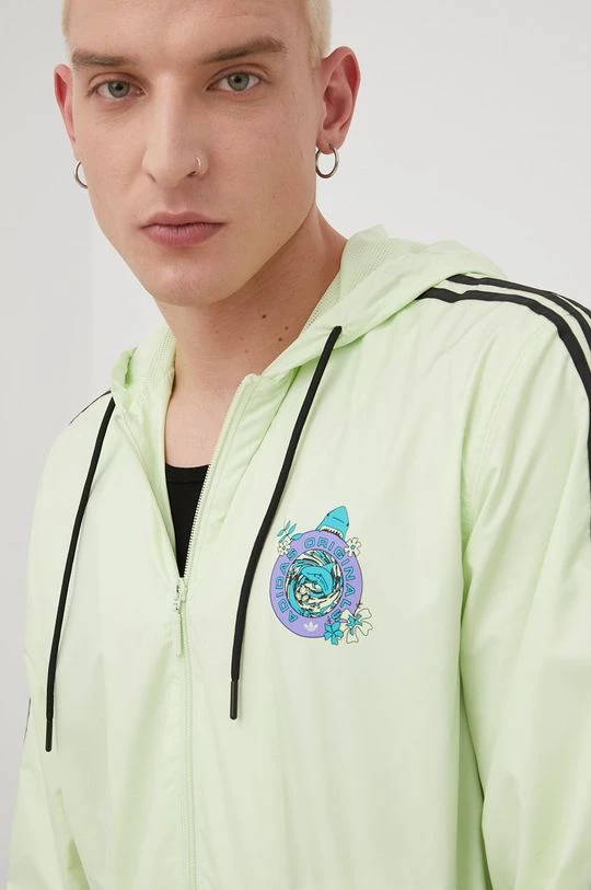 Ανδρικά Κοντά μπουφάν Μπουφάν Adidas Originals πράσινο, - Image 4