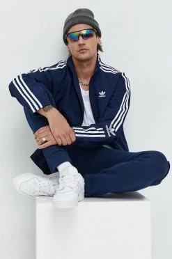 Ανδρικά Κοντά μπουφάν Μπουφάν Adidas Originals ναυτικό μπλε,