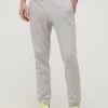 Ανδρικά Παντελόνια φόρμας Adidas Originals - Βαμβακερό παντελόνι ανοιχτό γκρι