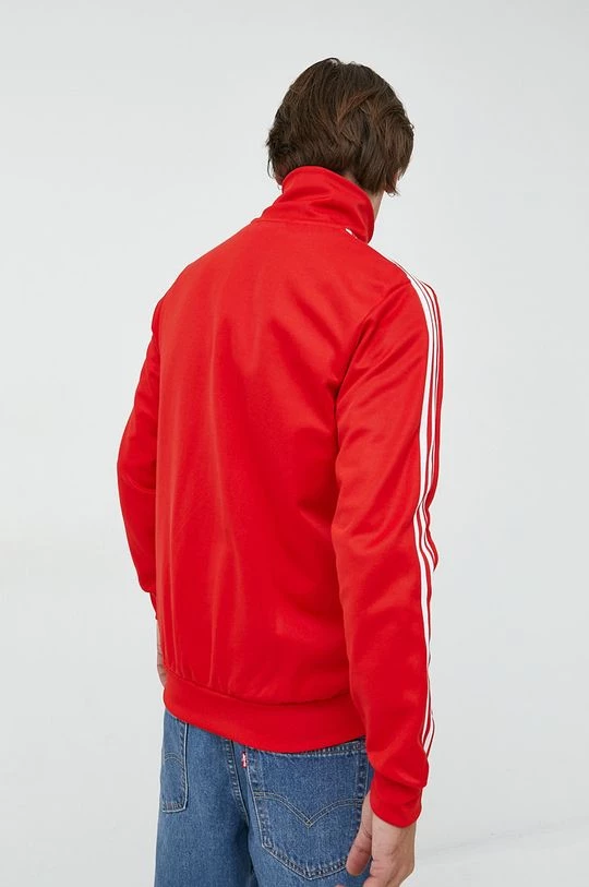 Ανδρικά Με φερμουάρ Μπλούζα Adidas Originals κόκκινο, - Image 3