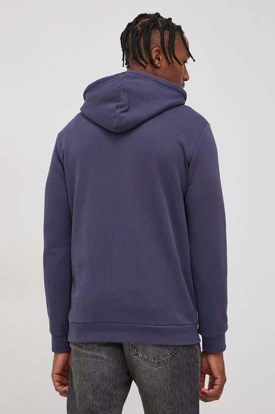 Ανδρικά Χωρίς φερμουάρ Βαμβακερή μπλούζα Adidas Originals Adicolor χρώμα: ναυτικό μπλε - Image 3