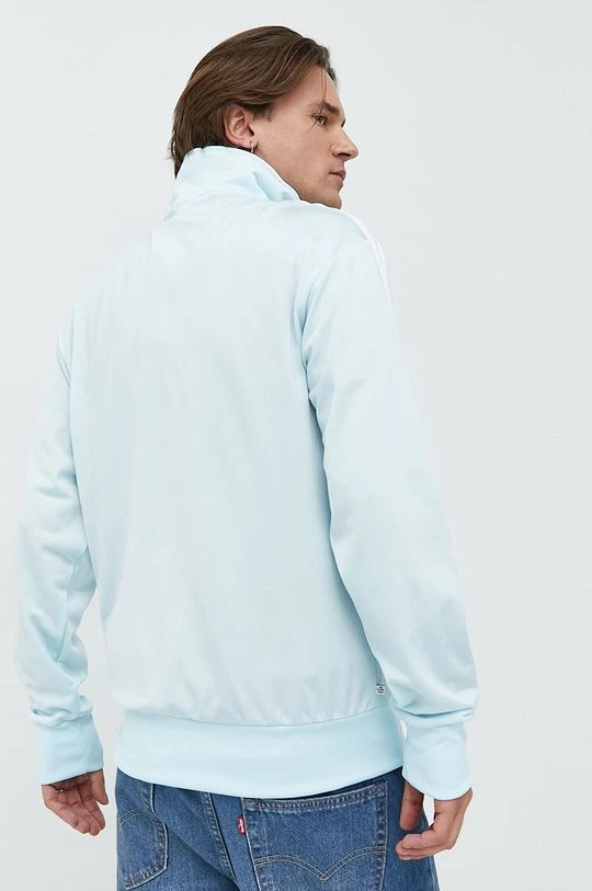 Ανδρικά Με φερμουάρ Μπλούζα Adidas Originals χλωμό λευκό - Image 3