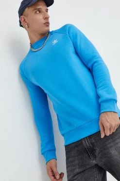 Ανδρικά Χωρίς φερμουάρ Μπλούζα Adidas Originals μπλε