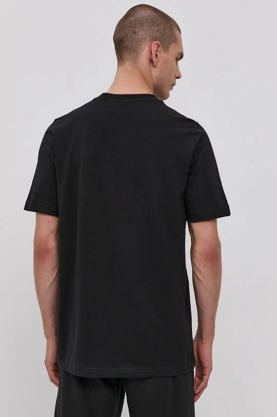 Ανδρικά Μπλουζάκια Βαμβακερό μπλουζάκι Adidas Originals μαύρο - Image 3