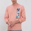 Ανδρικά Μακρυμάνικα Longsleeve Adidas Originals χρώμα: πορτοκαλί