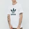 Ανδρικά Μπλουζάκια Βαμβακερό μπλουζάκι Adidas Originals άσπρο