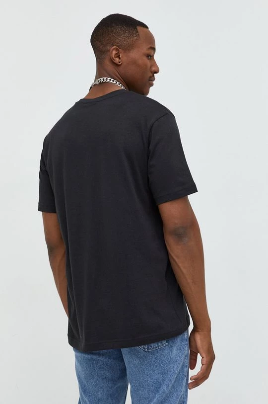 Ανδρικά Μπλουζάκια Βαμβακερό μπλουζάκι Adidas Originals μαύρο - Image 3