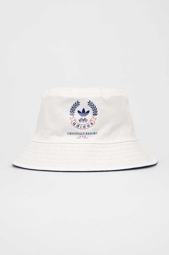 Καπέλα Αναστρέψιμο βαμβακερό καπέλο Adidas Originals ναυτικό μπλε - Image 2