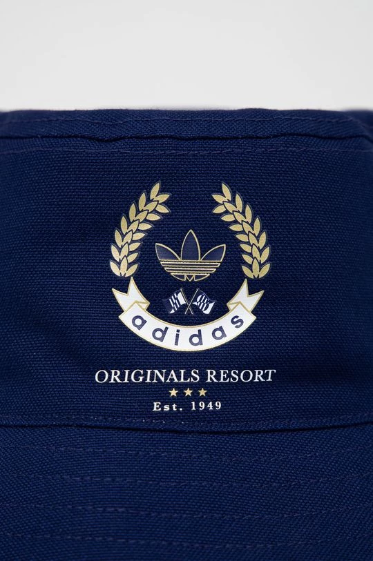 Καπέλα Αναστρέψιμο βαμβακερό καπέλο Adidas Originals ναυτικό μπλε - Image 4