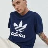 Ανδρικά Μπλουζάκια Βαμβακερό μπλουζάκι Adidas Originals ναυτικό μπλε
